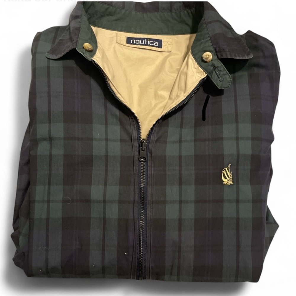 Vintage Nautica Reversible Jacket